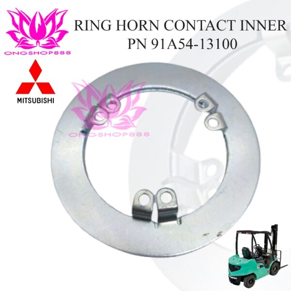 Tombol Klakson Mitsubishi Fokrlift 91A54-13100 Ring Horn Contact Horn Button 91A5413100