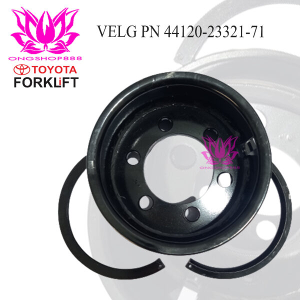 Velg Forklift 44120-23321-71 Toyota RIM Steel RING 21x8-9 / 6 7FB20-25