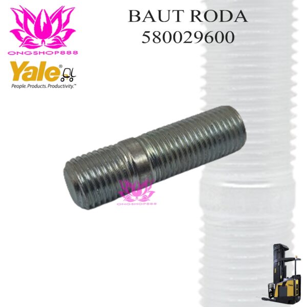 Yale 580029600 Bolt Wheel STUD Sparepart Forklift Electric Reachtruck A295