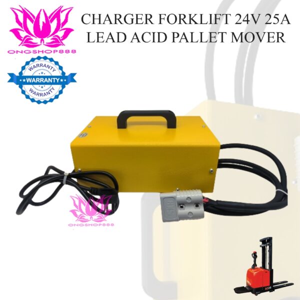 Charger Stacker Eletric Casan Battery 24V 25 Amp Lead Acid Battery Pallet Mover