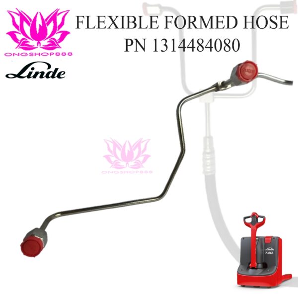 Flexible Formed Hose 1314484080 Selang Hydraulic LINDE Forklift T20