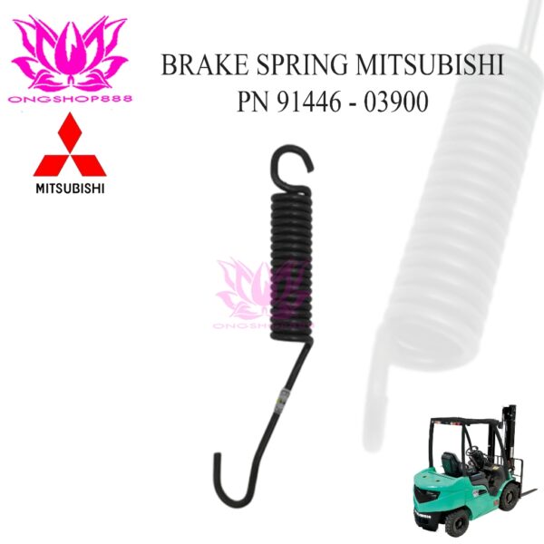 Brake Spring Mitsubishi 91446-03900 Pedal Spring Forklift Counterbalance FD30