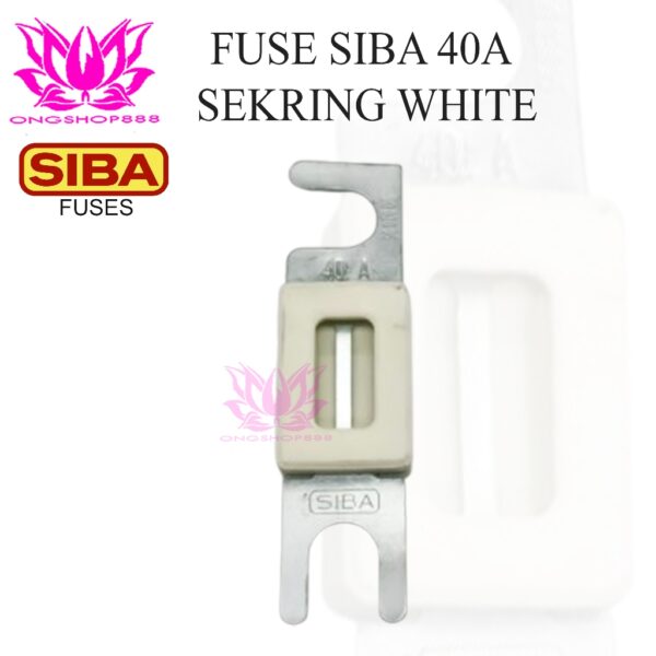 Fuse SIBA 9005805 40A 80V V-Fuse Sekring Forklift Sparepart