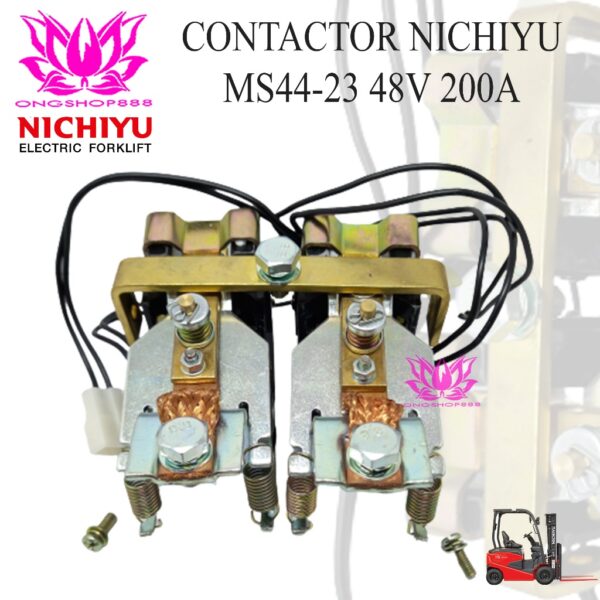 Contactor MS44-23 48V 200A Nichiyu Kontaktor Selenoid Forklift Eletric