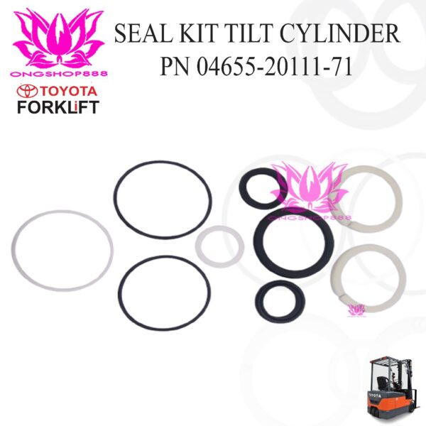 Seal Kit Tilt Cylinder 8FD30 04655-20111-71 Toyota Forklift Karet Seal