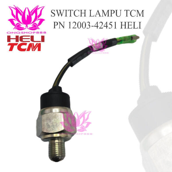 Switch Lampu HELI Forklift Parts 12003-42451 TCM
