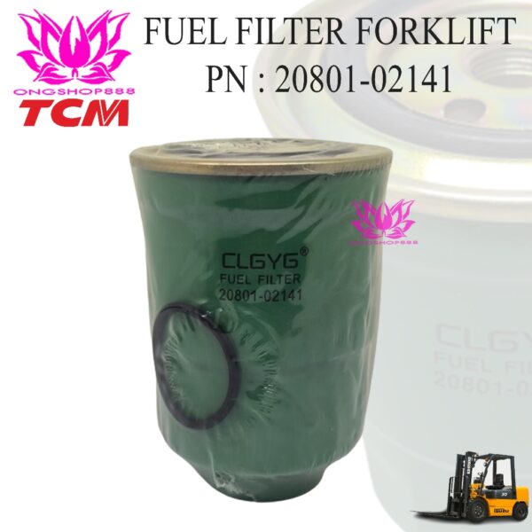 Filter Bensin 20801-02141 Forklift Fuel Filter for TCM Isuzu C240