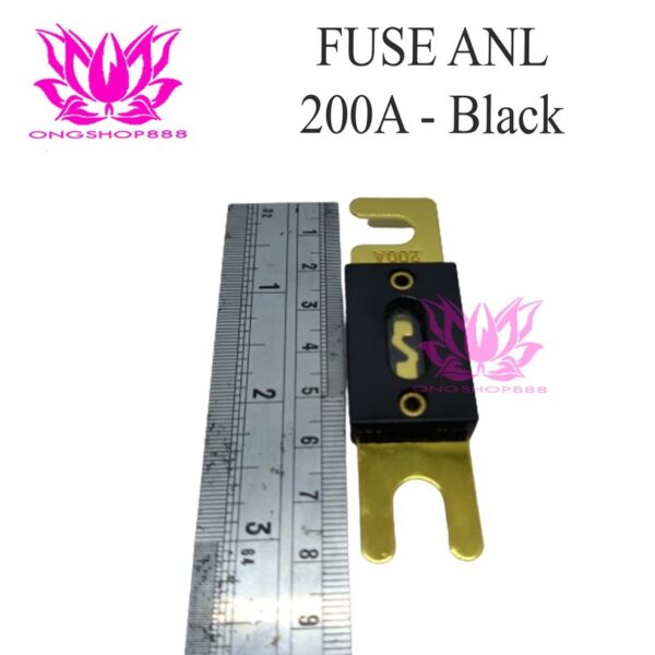 Fuse ANL 200A - Black / Sekring ANL 200A max 48V DC