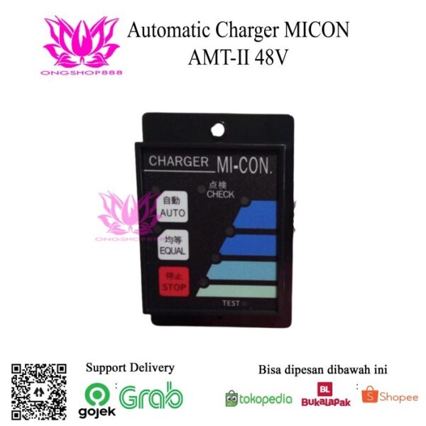 Automatic Charger MICON AMT-II 48V for Forklift PN 38790-00560 Nichiyu
