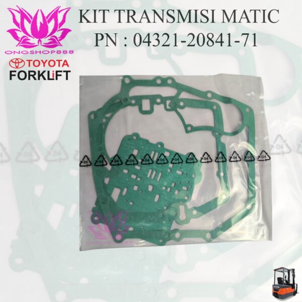 Kit Transmisi Matic Forklift 04321-20841-71 Toyota 8FDN10/30  8FD/G10-30
