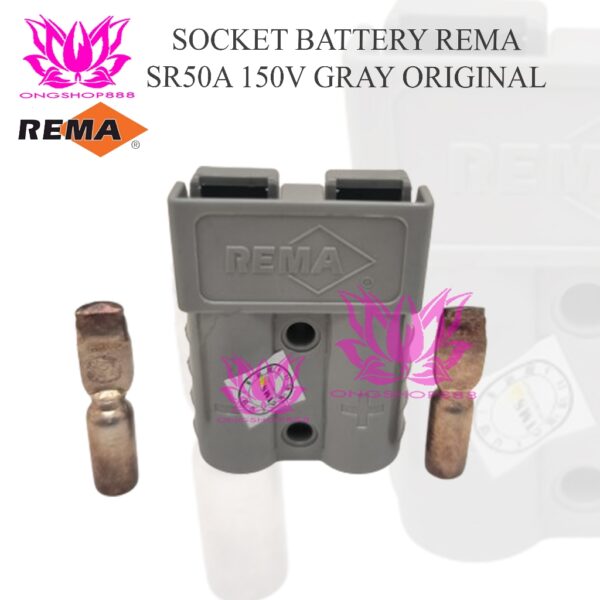 Socket Charger Battery REMA SR 50 150V Gray