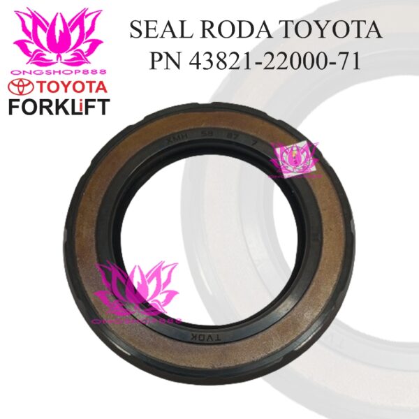 Seal Roda Belakang Rear Axle Hub Oil Seal 43821-22000-71 Toyota