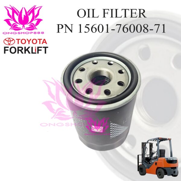 Filter Oli Toyota 15601-76008-71 Forklift Toyota Oil Filter