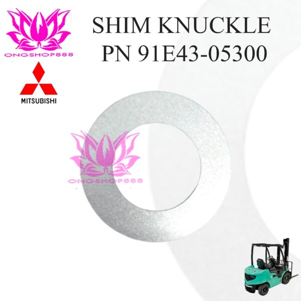 Shim Knuckle 91E43-05300 Mitsubishi Forklifr Conter Balance