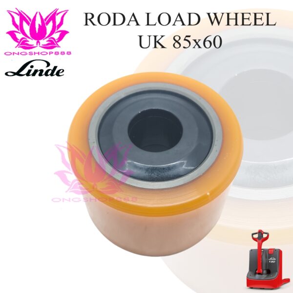 Roda Load Wheel Pallet Mover Stacker Hand Stacker 85x60 Forklift LINDE
