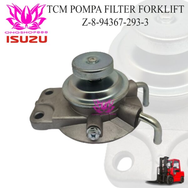 TCM Pompa Filter Forklift Z-8-94367-293-3 Isuzu Engine C240/4JG2/6BG1