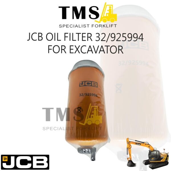 JCB 32/925994 Oil Filter Filter Oli Mesin Excavator JCB JS130 JS160 JS200 JS220 Dieselmax