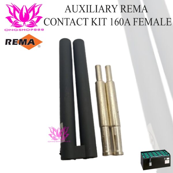 Auxiliary Socket Rema Contacts Kit Female 160A Batere Forklift