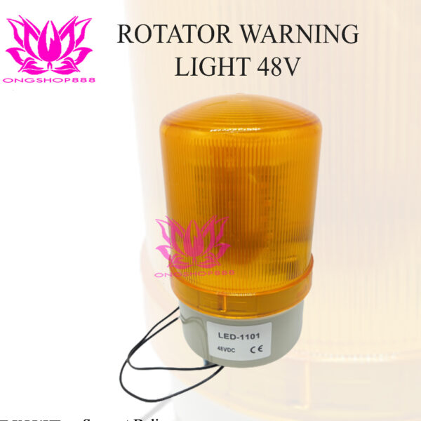 Rotator Warning Light 48V Lampu Rotari Strobe Forklift Universal Light