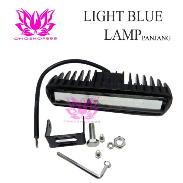 Blue Light Lamp 10V/80V DC (panjang) Danger Lamp for forklift electric