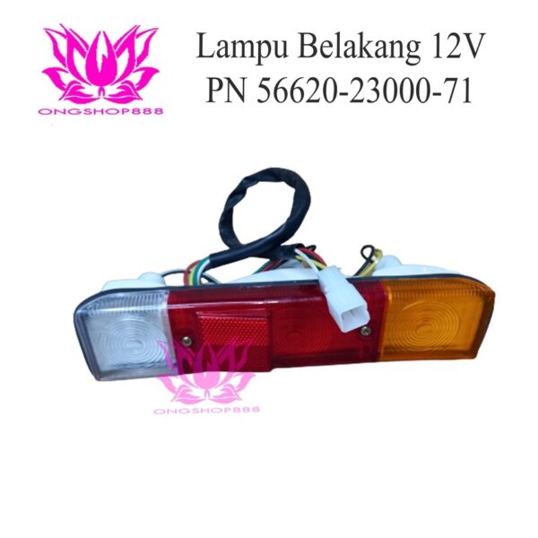 Lampu Belakang 12V Toyota Forklift Rear Lamp PN 56620-23000-71 5FD