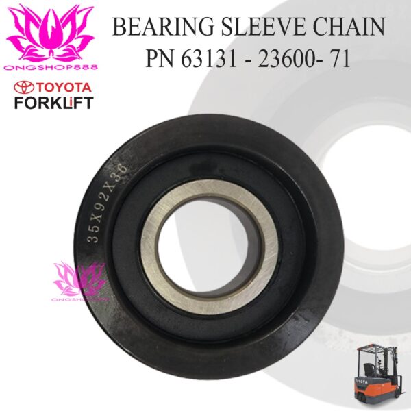 Bearing Sleeve Chain 63131-23600-71 Toyota Forklift 35x92x36 7FD25 Counter Balance Forklift Part