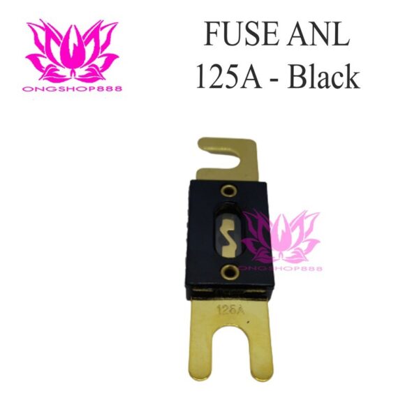 Fuse ANL 125A - Black / Sekring ANL 125A 48V DC