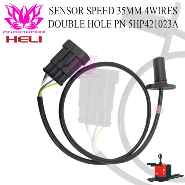 Sensor Speed 5HP421023A  Heli Forklift Double Hole Ukuran Diameter 35mm 4 wires