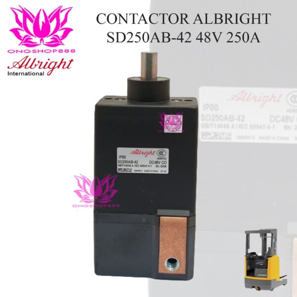 Albright Contactor For Forklift Jungheinrich SD250 AB-42 48V CO