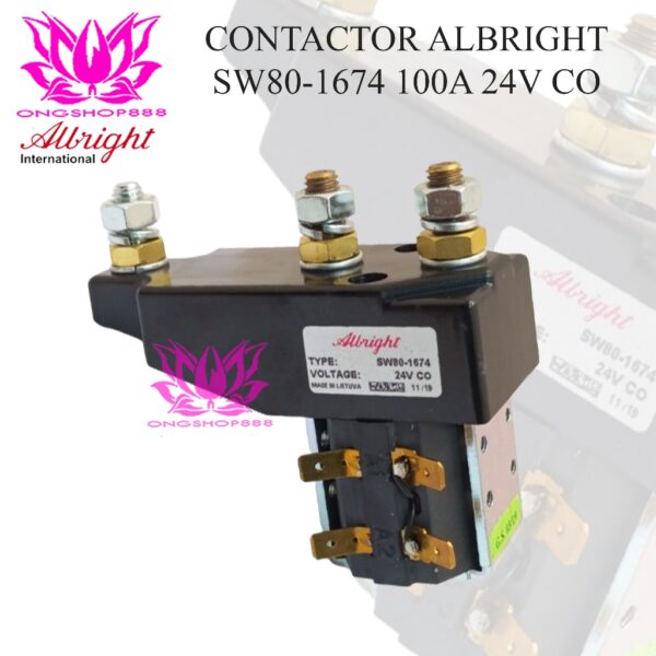 Albright Contactor for Forklift Jungheinrich SW80-1674 24V CO