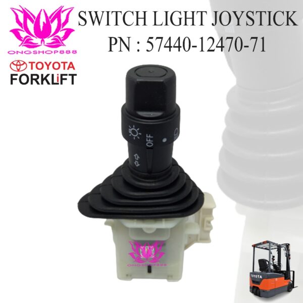 57440-12470-71 Switch Light Lampu Joystick Head Lamp Toyota Forklift