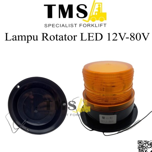 Lampu Rotator Forklift LED Beacon 12V-80V Rotator Forklift
