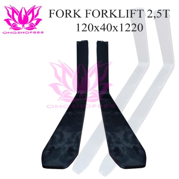 Forklift Garpu Fork Kapasitas 2,5 Ton 120x40x1220 Forklift  Sparepart Forklift 1,2 Meter