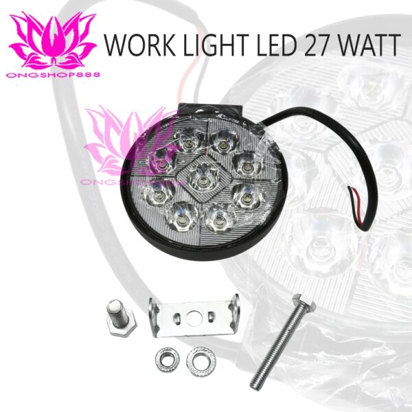 Lampu Work Light LED Circular 27W For Forklift