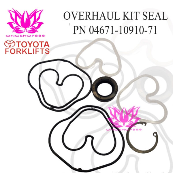 Overhaul KIT Seal Pompa 04671-10910-71 Toyota Forklift 8FD20-30