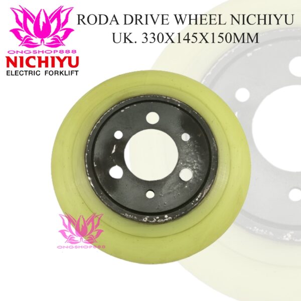 Roda Drive Wheel Nichiyu Forklift FBR uk. 330x200x150 mm