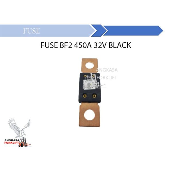 Fuse BF2 Mega 450A For Forklift Eletric Sekring ANM Type Black