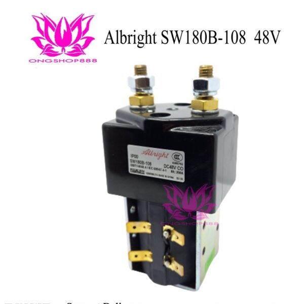 Albright SW180-108 SW180 48V DC Contactor Electric Forklift ReachTruck