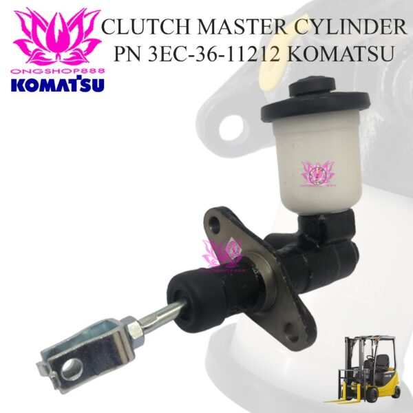 Clutch Master Cylinder 3EC-36-11212 Forklift Komatsu FD30 Counterbalance