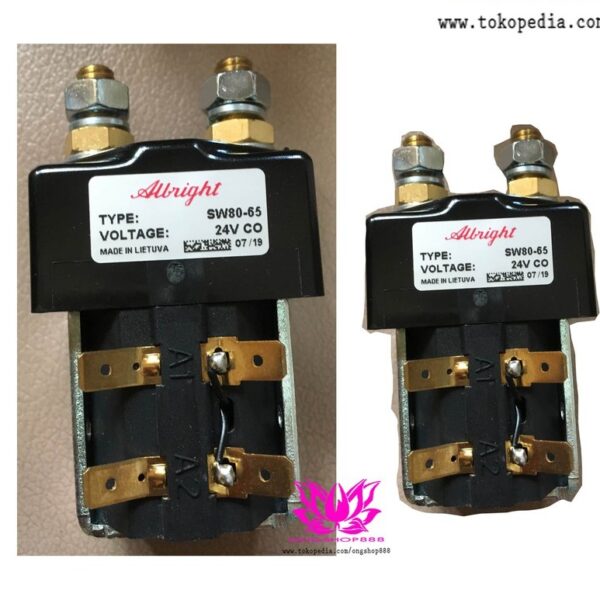 Albright Contactor Selenoid For Forklift SW80-65 24V 125A