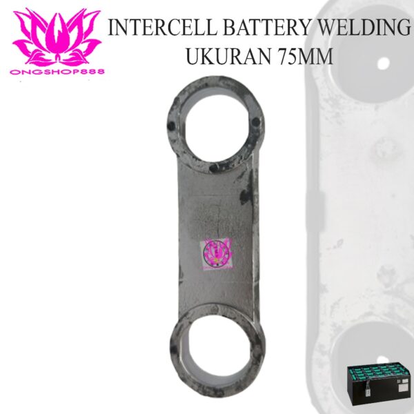 Intercell Welding Battery Connecting Baterry Forklift Electric Ukuran 75mm Intercel Model COR