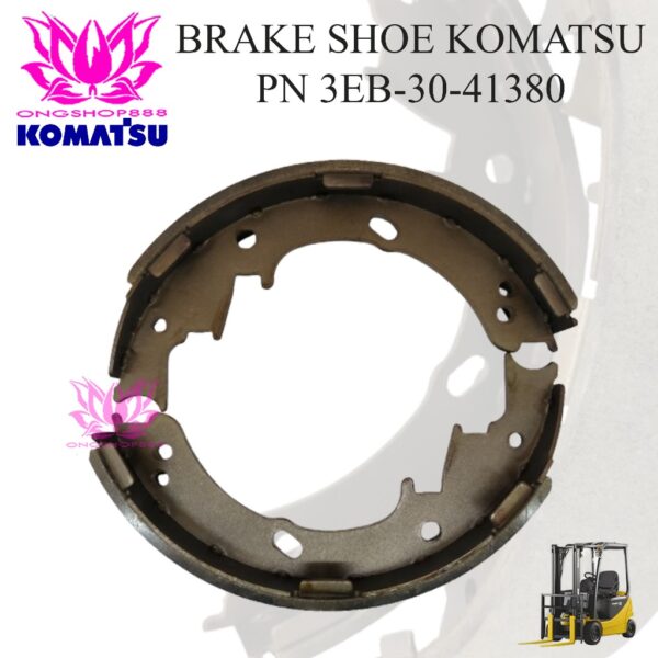 Sparepart Forklift Kampas Rem 3EB-30-41380 Brake Shoe Komatsu RH