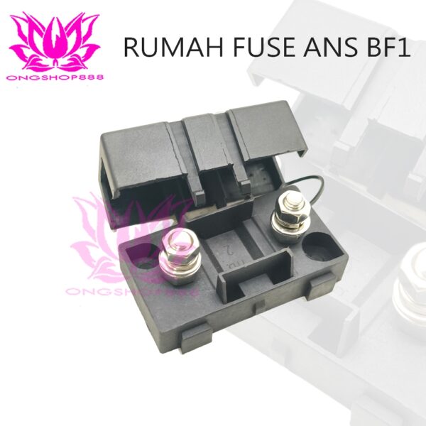 Rumah Fuse ANS Mini Holder Black BF1 NON KACA