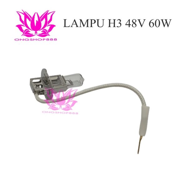 Lampu H3 48V 60W For Forklift Head Lamp Kabel