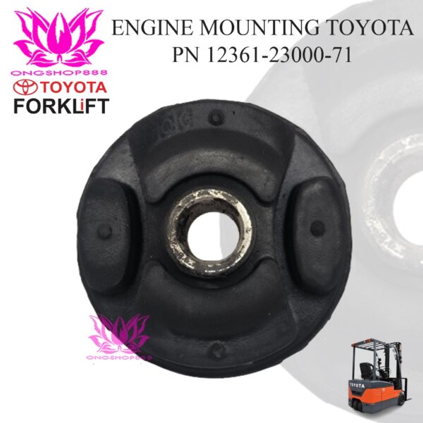 Engine Mounting 12361- 23000-71 Toyota Counter Balance 5FD 2.5 Ton Parts Forklift