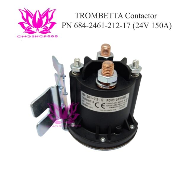 TROMBETTA Contactor PN 684-2461-212-17 24V DC 150A for Pallet Truck