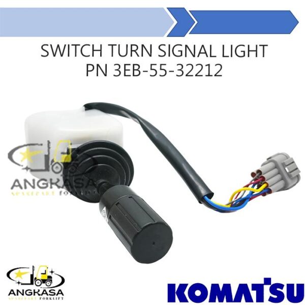 Switch Turn Signal Light Forklift Komatsu Part Number 3EB-55-32212 Turn Signal Switch