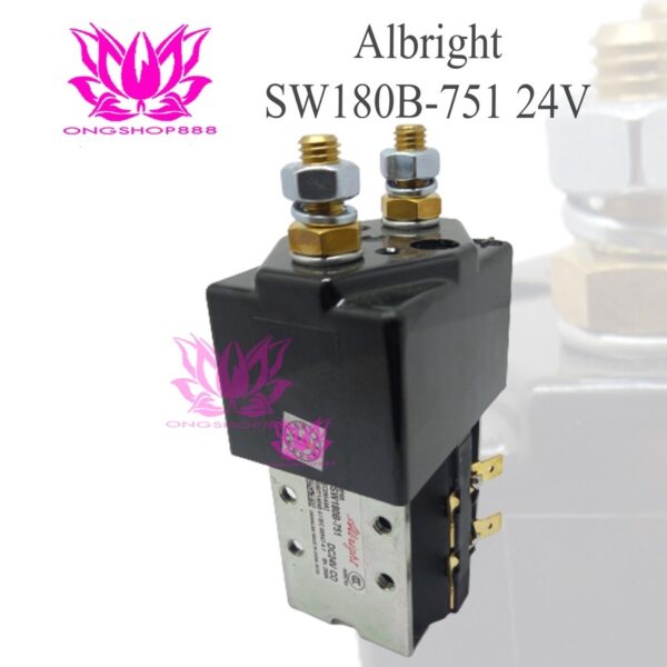 ALBRIGHT CONTACTOR SW180B-751 24V 200A FOR FORKLIFT