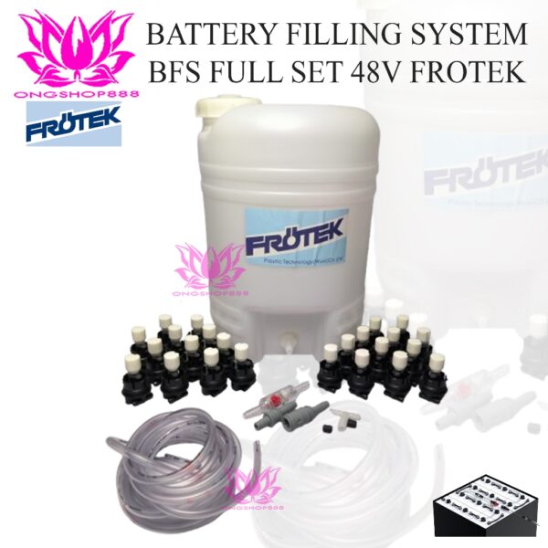 Frotek BFS Battery Filling System Full Set 48V Germany Battery Forklift Electric Parts Accessories