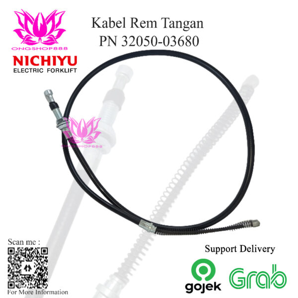 Kabel Rem Tangan 32050-03680 Hand Brake Cable NICHIYU Forklift